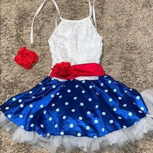 Dance recital outfit costume